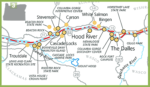 Region 3 (Biggs to Troutdale)